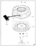 Part Location Diagram of 590741GS Briggs and Stratton Locking Tab